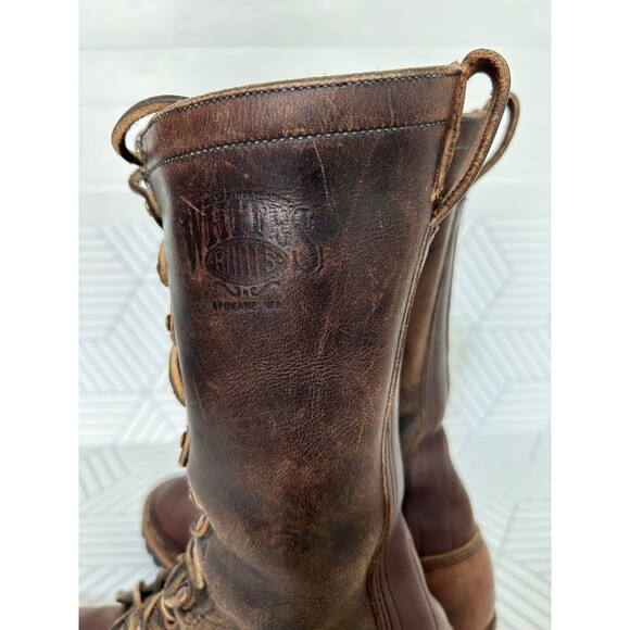 White's Men's size 8 B Hunter Vibram Handmade Spokane Washington Leather Boots - Picture 9 of 16